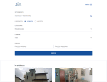 Tablet Screenshot of bisaimmobiliare.it
